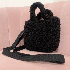 World Market Mini Teddy Tote